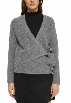 Esprit Damen Strickjacke - Gunmetal -Esprit Verkäufe 2024 8e56d0256d3545a6947efd92861019ce