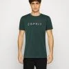 Esprit Herren T-Shirt Print - Teal Blue