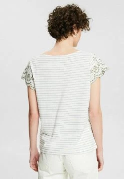 Esprit Damen T-Shirt Print - White -Esprit Verkäufe 2024 8f23069aae374a488f21c022b62569ec