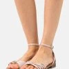 Esprit Damen Riemensandalette - Dusty Nude