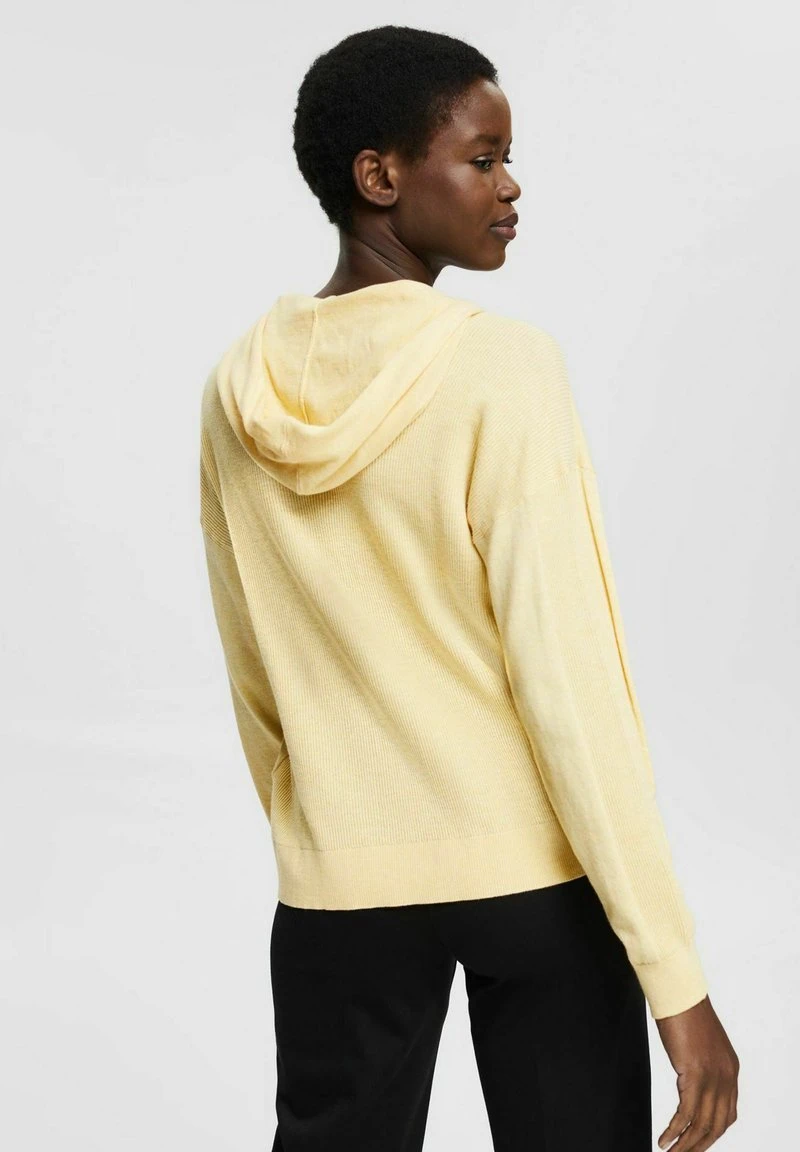 Esprit Damen Strickpullover - Dusty Yellow 5 Esprit Damen Strickpullover - Dusty Yellow – Bild 3