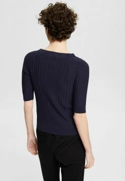 Esprit Damen T-Shirt Basic - Navy -Esprit Verkäufe 2024 90a326fcb92945f1a49e7afe1d4b24b1