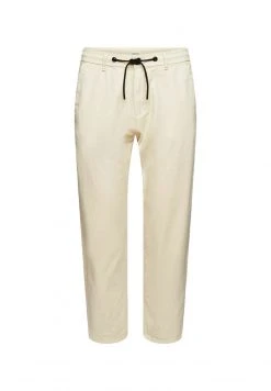 Esprit Herren MIT KORDELZUGBUND - Stoffhose - Cream Beige -Esprit Verkäufe 2024 913ea948c52e4803b2032f099d176b08