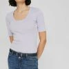 Esprit T-Shirt Basic - Lilac | Damen -Esprit Verkäufe 2024 921d7b1fc6b94c7192f995462caadd58
