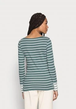 Esprit Damen LONGSLEEVE CUFF - Langarmshirt - Teal Blue -Esprit Verkäufe 2024 9290113c5ec2481aa180f2e0f06fbe4d