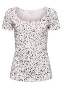 Esprit Damen T-Shirt Print - Dark Pink -Esprit Verkäufe 2024 92a60677727a4bb089c9b1497f47770c
