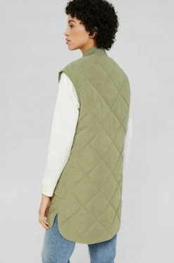 Esprit Damen MIT ZIPPERVERSCHLUSS - Weste - Light Khaki -Esprit Verkäufe 2024 931d37e6e8944acbaa07b5154c742a24
