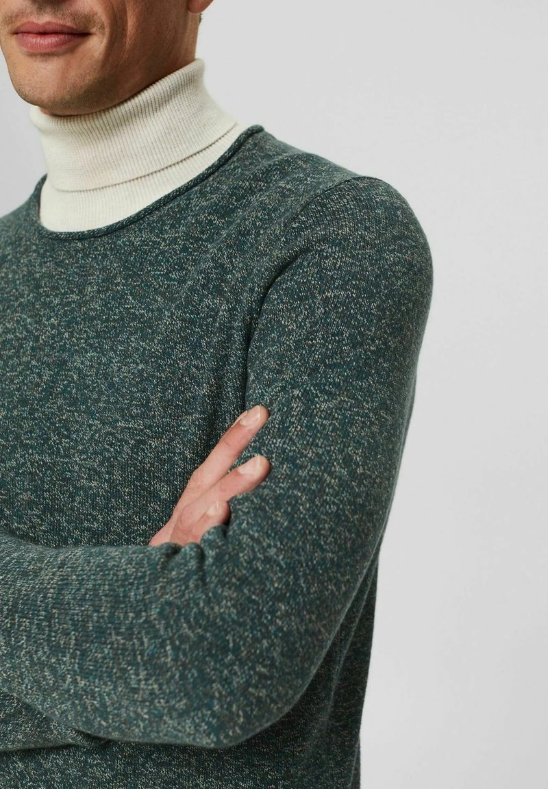 Esprit Herren Strickpullover - Teal Blue 8 Esprit Herren Strickpullover - Teal Blue – Bild 6