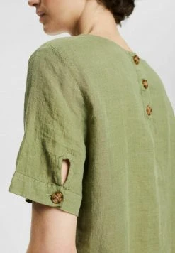 Esprit Damen BLOUSE - Bluse - Mottled Light Green -Esprit Verkäufe 2024 94141c3161bc4f1580bcd89bfdd6df23