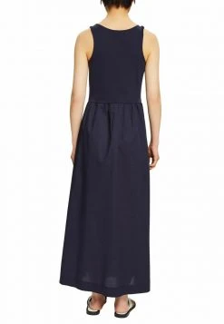 Esprit Damen MATERIAL MIX IN LÄNGE - Maxikleid - Navy -Esprit Verkäufe 2024 94b35208a63e40748a6b7f5468556497