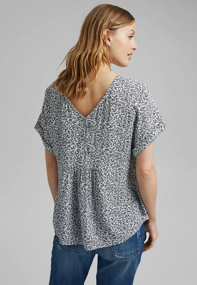 Esprit Damen Bluse - Off White 5 Esprit Damen Bluse - Off White – Bild 3