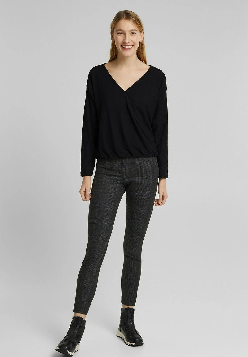 Esprit PER WRAP - Strickpullover - Black | Damen 4 Esprit PER WRAP - Strickpullover - Black | Damen – Bild 2