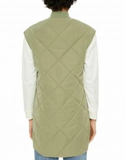 Esprit Damen MIT ZIPPERVERSCHLUSS - Weste - Light Khaki -Esprit Verkäufe 2024 9545534ece71433b9c7361add1152b84