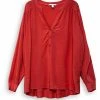 Esprit Damen Bluse - Red -Esprit Verkäufe 2024 957453c62ef9441d8d3259ad383cff1b