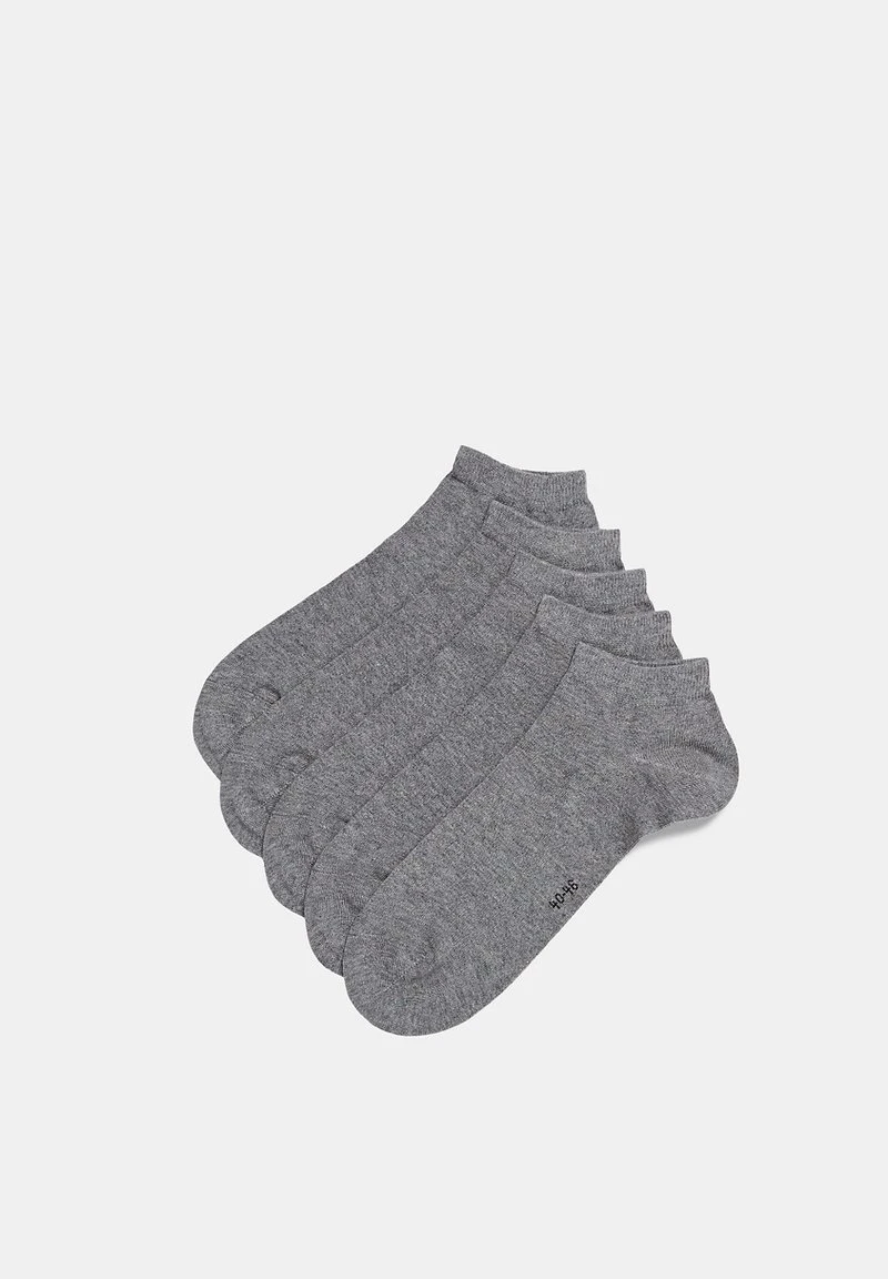 Esprit Herren SOLID 5-PACK - Socken - Light Grey Melange 4 Esprit Herren SOLID 5-PACK - Socken - Light Grey Melange – Bild 2