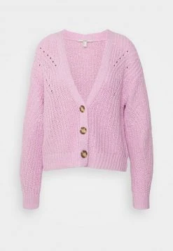 Esprit Damen CARDIGAN - Strickjacke - Pink