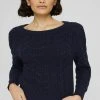 Esprit Strickpullover - Navy | Damen -Esprit Verkäufe 2024 966634ed4fea481d8e08fe0094259da7