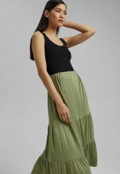 Esprit Damen A-Linien-Rock - Light Khaki -Esprit Verkäufe 2024 96ca710fdbb74e4eac59b888357bf104