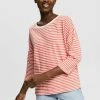 Esprit Damen LONGSLEEVE - Langarmshirt - Coral