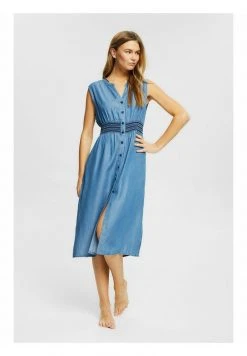 Esprit Damen Jeanskleid - Blue