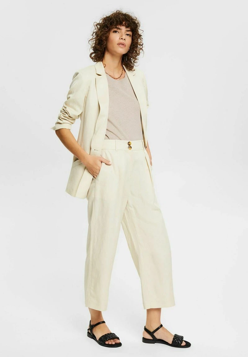 Esprit Damen T-Shirt Basic - Light Taupe 4 Esprit Damen T-Shirt Basic - Light Taupe – Bild 2