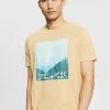 Esprit Herren REGULAR FIT - T-Shirt Print - Sand -Esprit Verkäufe 2024 99155a01839c40f2ae028869ba5a1513