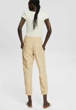 Esprit Damen Cargohose - Sand -Esprit Verkäufe 2024 992efbf96f004537b67d808ff0e8b3c2