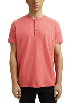 Esprit Herren HENLEY - T-Shirt Basic - Coral Red -Esprit Verkäufe 2024 99ac158f702d41418147f0f27440e34e