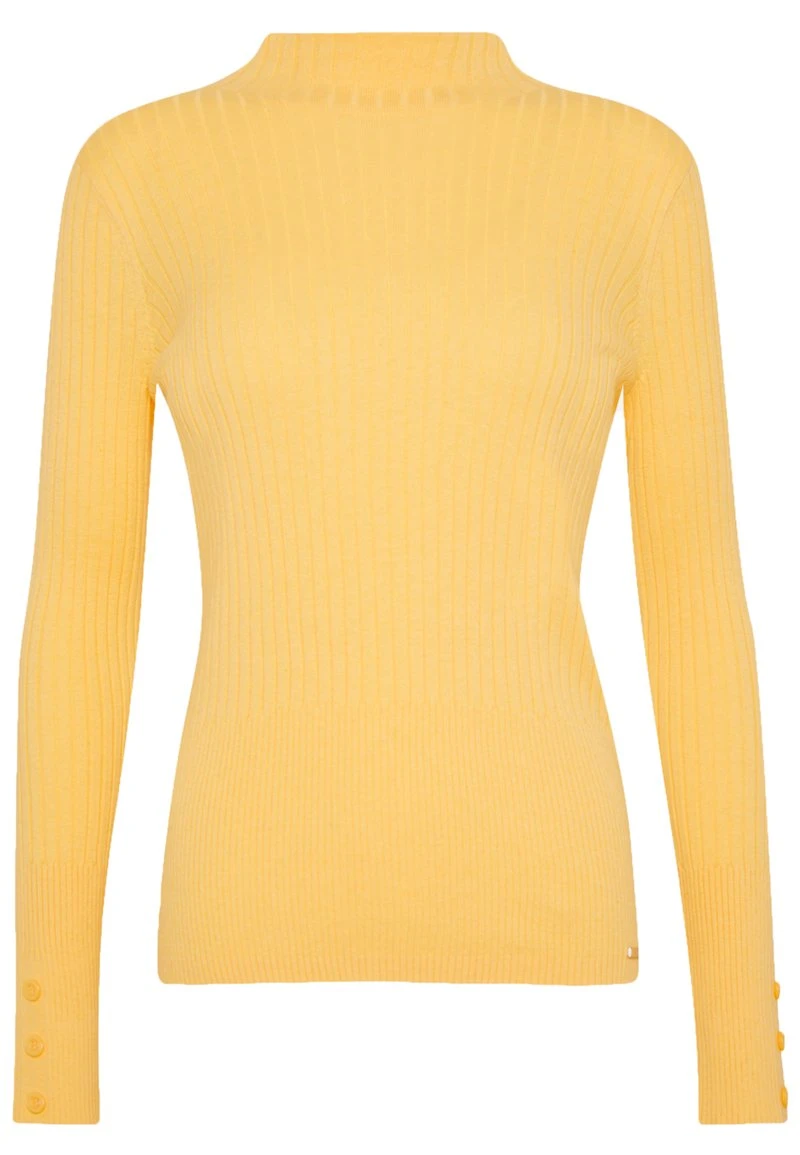 Esprit Damen Strickpullover - Dusty Yellow 7 Esprit Damen Strickpullover - Dusty Yellow – Bild 5