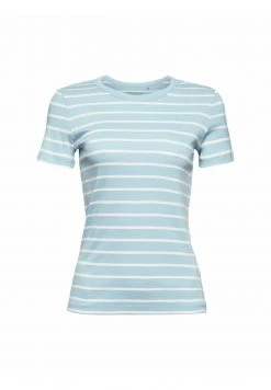 Esprit Damen MIT STREIFEN - T-Shirt Print - Grey Blue -Esprit Verkäufe 2024 99cbc9b0b2aa4c48b4be3d01bbd07750
