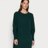 Esprit Damen O SHAPE DRESS - Strickkleid - Dark Teal Green