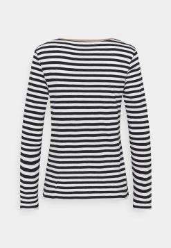 Esprit Damen HENLEY - Langarmshirt - Dark Blue -Esprit Verkäufe 2024 9a251feb68734266b9aa02b5297269e2