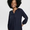 Esprit Damen Bluse - Navy