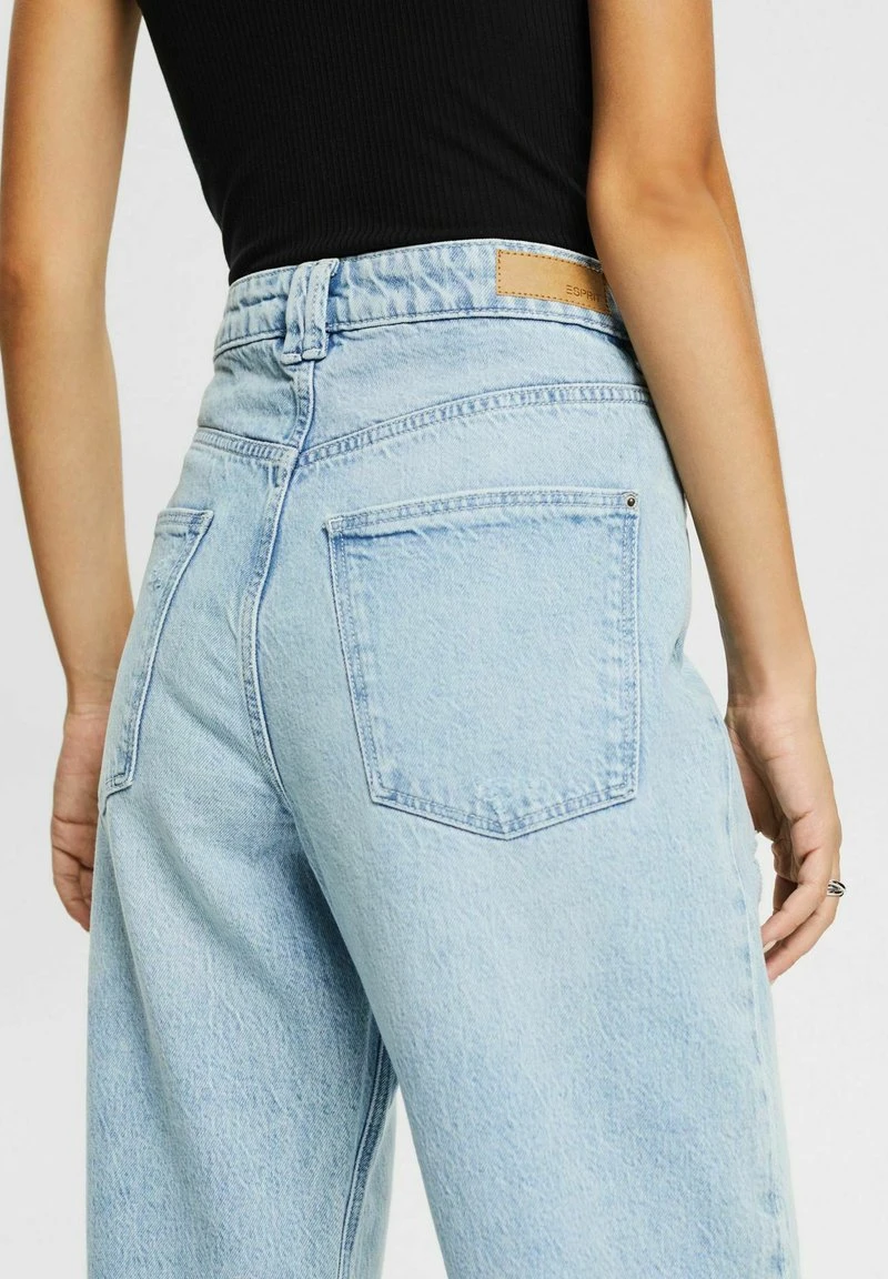 Esprit Damen MIT KNOPFLEISTE - Jeans Bootcut - Blue Light Washed 7 Esprit Damen MIT KNOPFLEISTE - Jeans Bootcut - Blue Light Washed – Bild 5