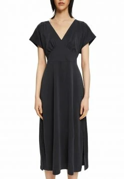 Esprit Damen MIT MIT TENCEL™ - Jerseykleid - Black -Esprit Verkäufe 2024 9bded446cf2a472d98313d3420b66424