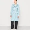 Esprit Damen COATS - Trenchcoat - Grey Blue -Esprit Verkäufe 2024 9bdefd11840c44fea3644d6e4e2424b3