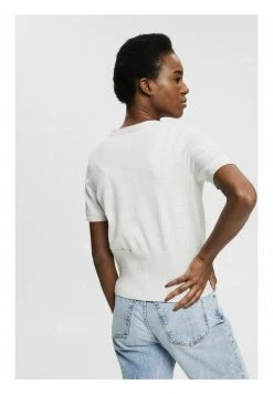 Esprit Damen MIT KURZEN ÄRMELN - Strickjacke - Pastel Grey -Esprit Verkäufe 2024 9becb124d4dc43c5920fa7e08658dcbf