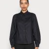 Esprit Damen POPLIN - Bluse - Black -Esprit Verkäufe 2024 9c42669fae154be8bb194c33a403e0b4