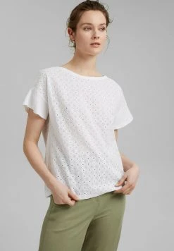 Esprit Damen T-Shirt Print - White