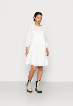 Esprit Damen DRESSES LIGHT WOVEN - Freizeitkleid - Off White