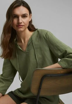 Esprit Damen Tunika - Light Khaki -Esprit Verkäufe 2024 9d1543d842a947129e41ebb06b83fa66