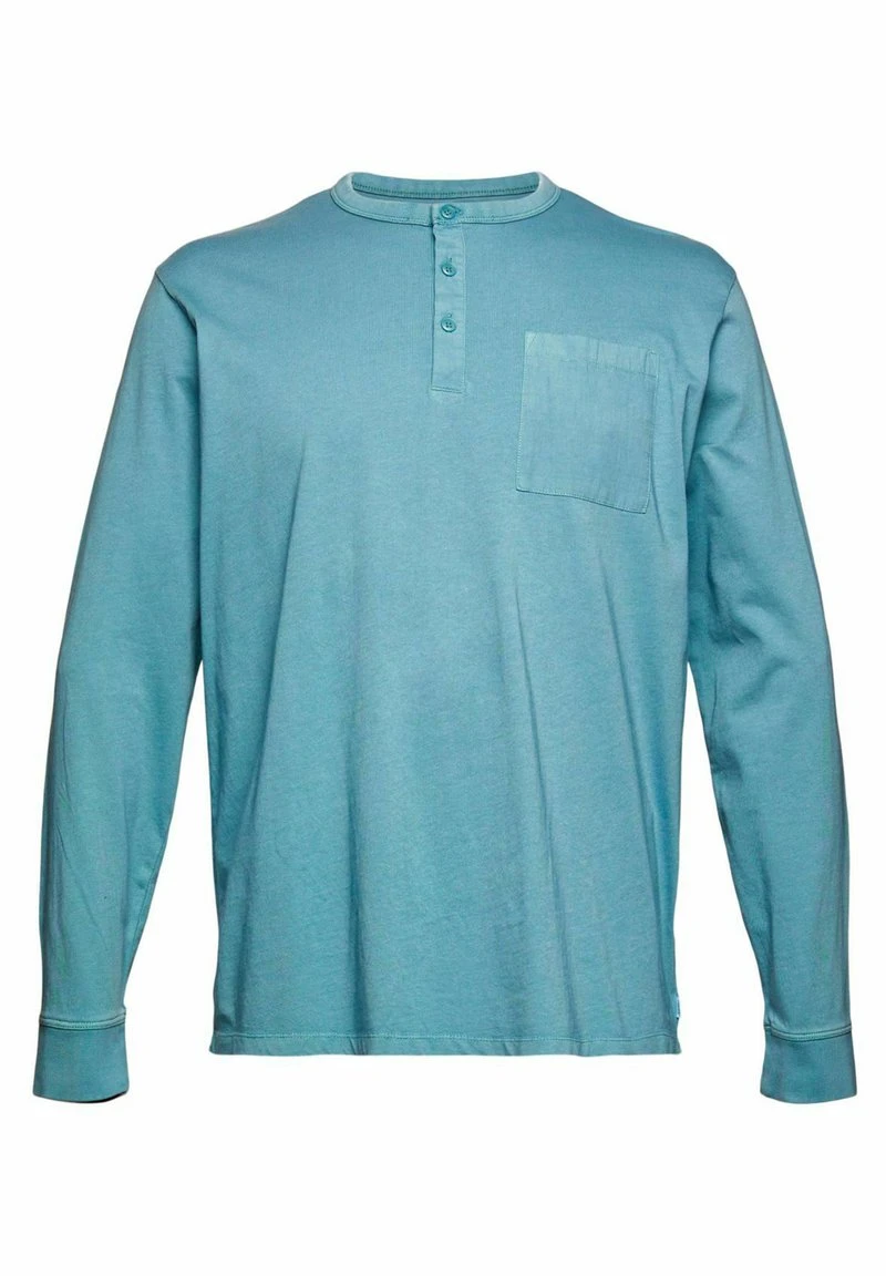 Esprit Herren REGULAR FIT - Langarmshirt - Turquoise 7 Esprit Herren REGULAR FIT - Langarmshirt - Turquoise – Bild 5