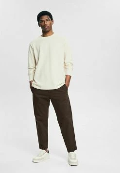 Esprit RECYCELT: MIT FEINER STRUKTUR - Sweatshirt - Cream Beige | Herren -Esprit Verkäufe 2024 9d5e1ed6f7f34e37bbe0fe8732925101