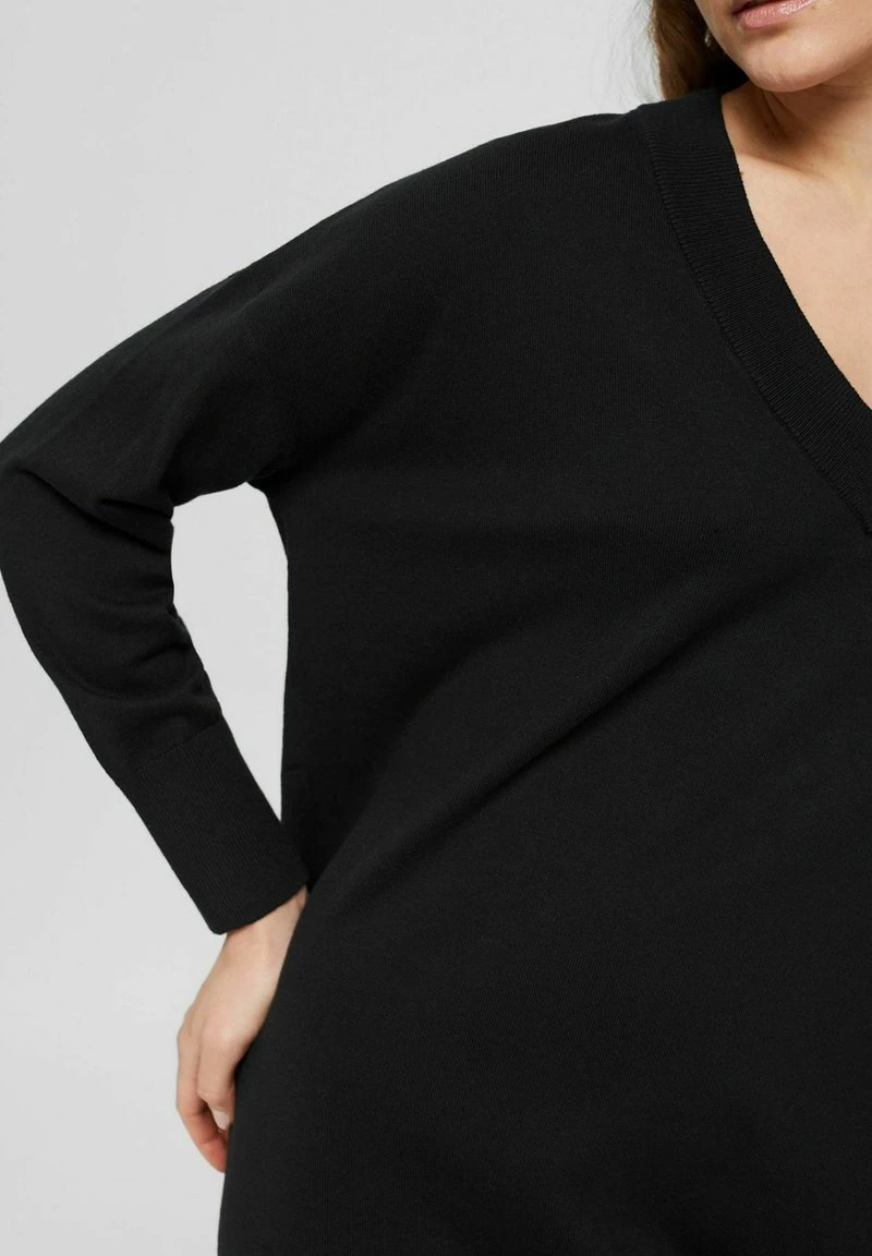 Esprit Damen Strickkleid - Black 7 Esprit Damen Strickkleid - Black – Bild 5