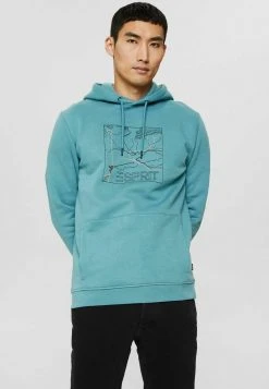Esprit REGULAR FIT - Kapuzenpullover - Turquoise | Herren