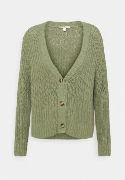 Esprit Damen TAPE CARDIGAN - Strickjacke - Light Khaki -Esprit Verkäufe 2024 9f94f7343d3a4d878c74ef3c933658ac