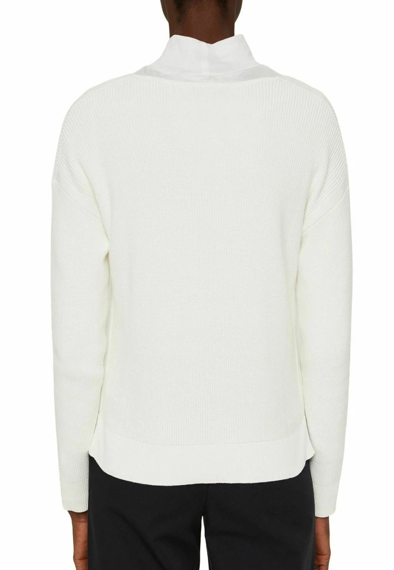 Esprit Damen STITCH - Strickpullover - Off White 5 Esprit Damen STITCH - Strickpullover - Off White – Bild 3