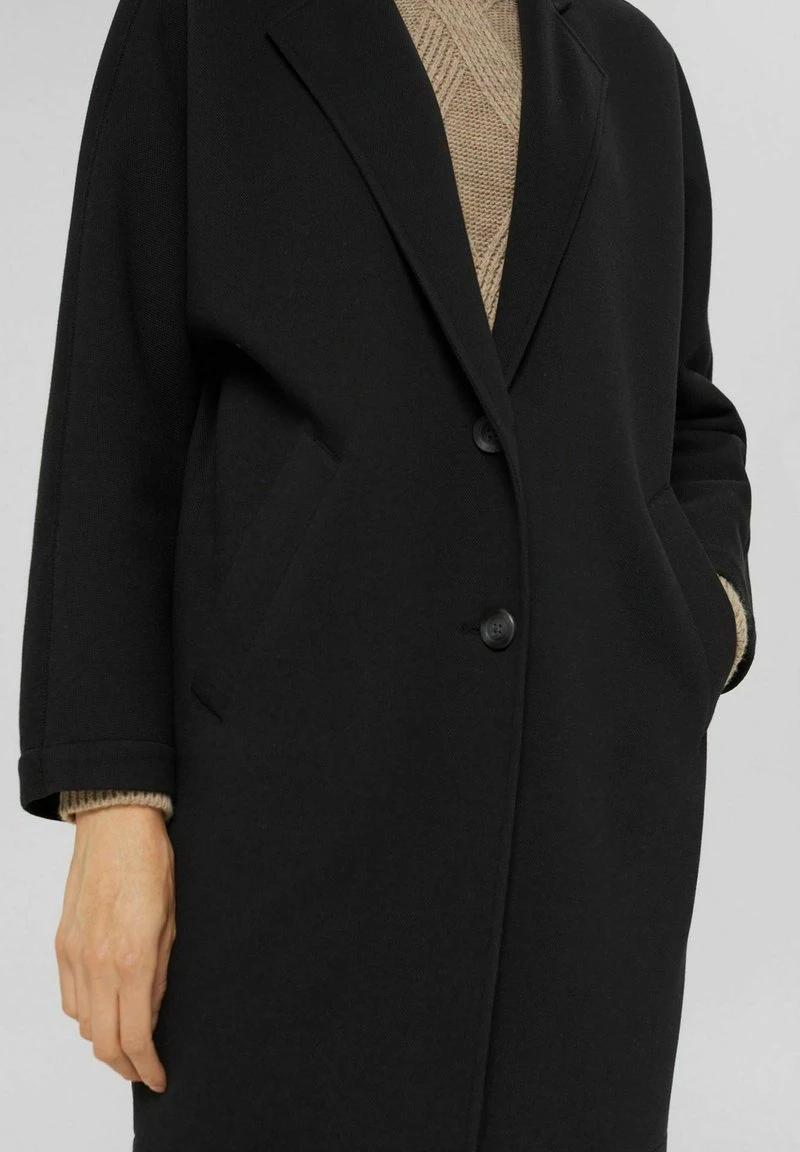 Esprit Damen Klassischer Mantel - Black 8 Esprit Damen Klassischer Mantel - Black – Bild 6