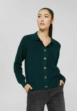 Esprit Strickjacke - Dark Teal Green | Damen