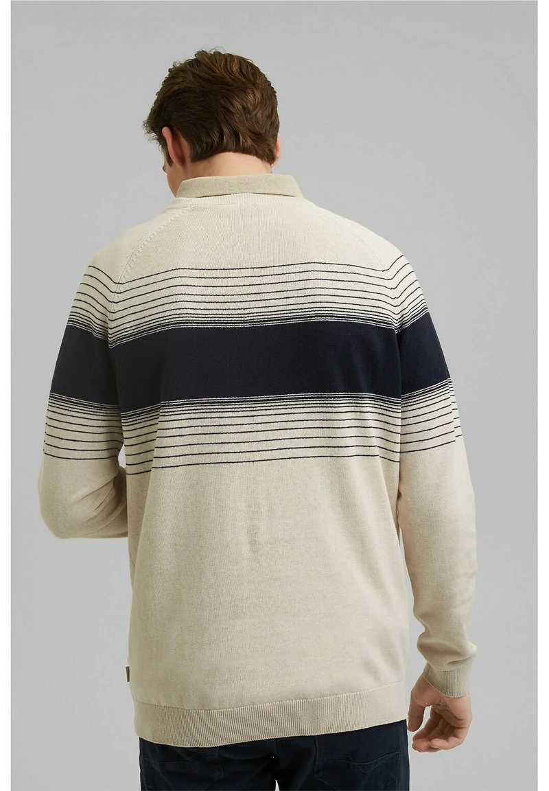 Esprit Herren Strickpullover - Beige 5 Esprit Herren Strickpullover - Beige – Bild 3